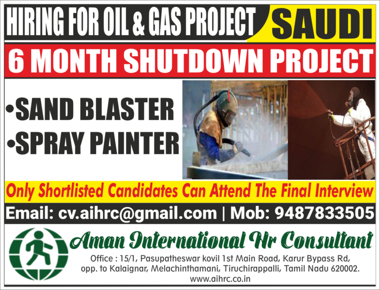 SHUT DOWN PROJECT – KSA