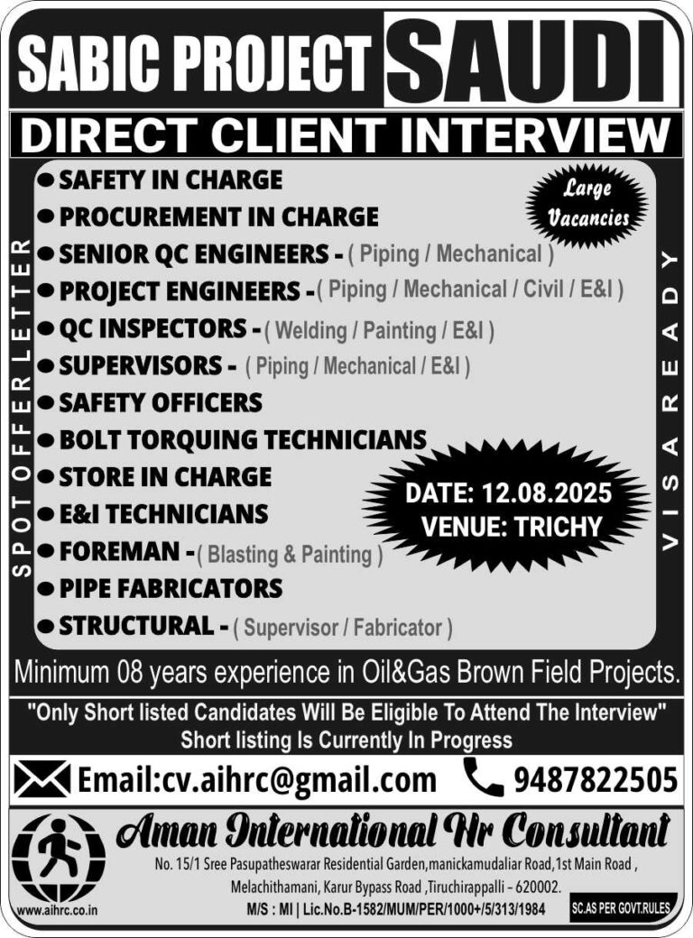 DIRECT CLIENT INTERVIEW