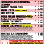 URGENT JOB OPENING FOR SAUDI ARABIA
