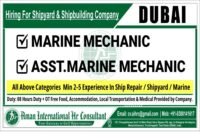 Hiring For Shipyard - UAE