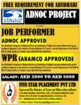 FREE REQUIREMENT FOR ABUDHABI