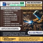 * Structural Fitter * Piping Fitter * Foreman Fitter * Fitter Supervisor * Welders Piping CS * Welders Foreman * Welders * Welders Structural * Welders Piping Solid INC