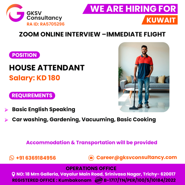 Urgent Hiring for kuwait