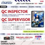 WANTED FOR A LEADING OIL & GAS / PETROCHEMICAL COMPANY | (SAUDI) - DIRECT CLIENT INTERVIEW ON 7th NOVEMBER - TRICHY