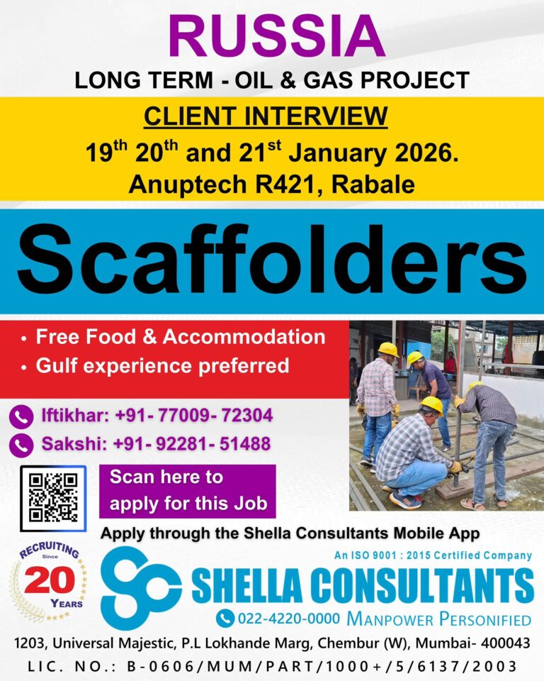Jobs in Russia for Scaffolders: Exciting Long Term Oil & Gas Opportunity 5 Jobs in Russia for Scaffolders: Exciting Long Term Oil & Gas Opportunity