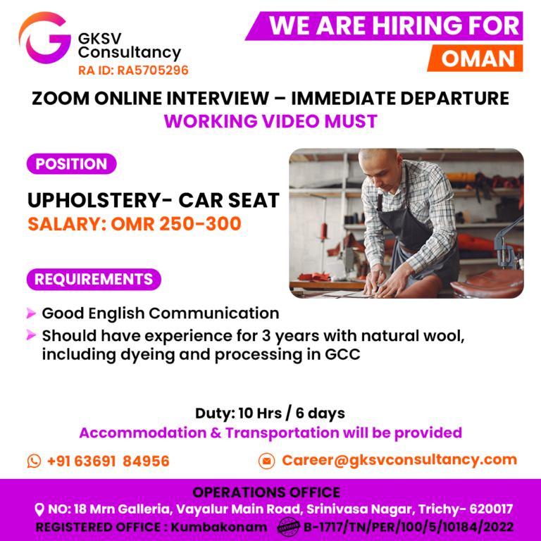 Urgent Hiring for kuwait