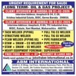 Saudi Oil & Gas Jobs: Urgent Long Term Hiring by ABM International