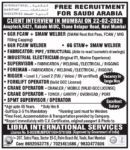 Free Recruitment Saudi Arabia: Marine Industries Jobs by Libra