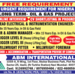 Free Requirement Nigeria: Long Term Oil & Gas Jobs by ABM International