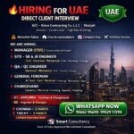 HIRING FOR UAE – DIRECT CLIENT INTERVIEW