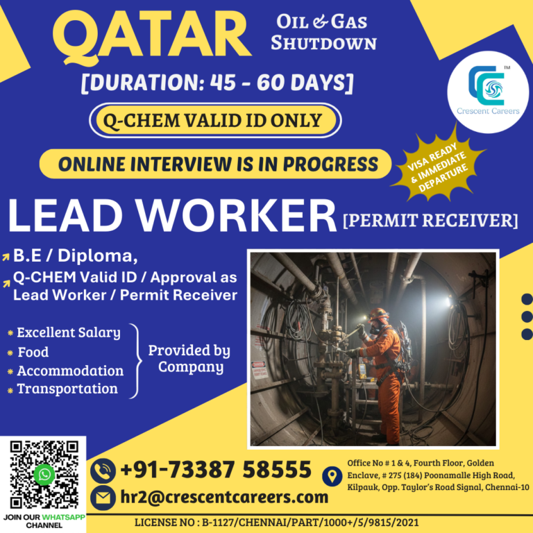 LEAD WORKER [PERMIT RECEIVER]