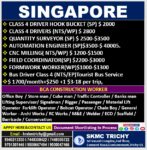 URGENT REQUIREMENT - SINGAPORE