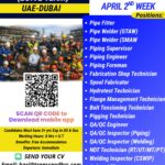 Oil & Gas Construction (Long Term) – UAE/Dubai