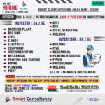 WE ARE HIRING — SAUDI ARABIA (OIL & GAS / PETROCHEMICAL)