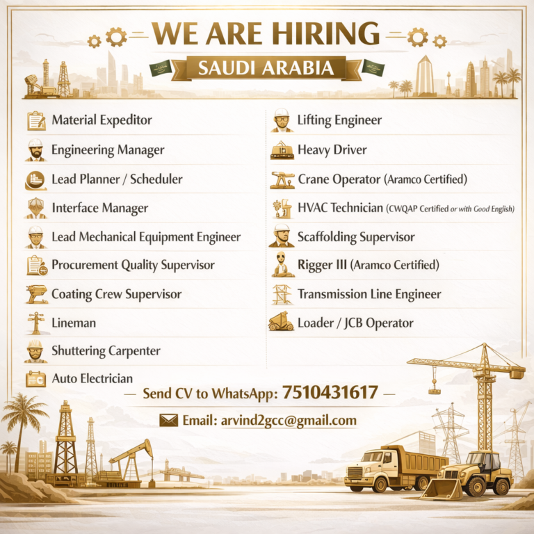 SAUDI JOBS 2026