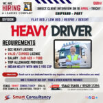 URGENT HIRING – HEAVY DRIVERS (UAE) Direct Client Interview – 10th April | Trichy