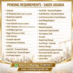 Jobs In Saudi Arabia
