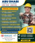 Abu Dhabi Oil & Gas Jobs – Urgent Driver & Operator Hiring at Seagull