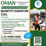 QUANTITY SURVEYOR - CIVIL