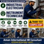 Saudi Arabia – Industrial Electrician & Instrument Technician