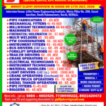 Client Interview at Kochi on 17th July, 2026 for Descon Engineering, Abu Dhabi –