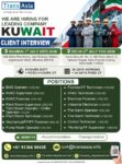 Kuwait Job Vacancy – Client Interview at Trans Asia