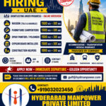 Urgent Hiring for A Reputed Fit Out Company – UAE