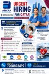 URGENT HIRING FOR QATAR - NURSING JOBS