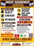Israel Job Vacancy – Urgent Hiring at GR Mech Engineering