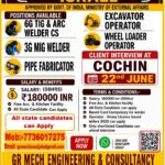 Israel Job Vacancy – Urgent Hiring at GR Mech Engineering