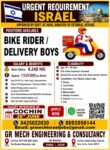 Israel Job Vacancy – Urgent Hiring at GR Mech Engineering