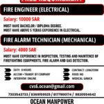 Saudi Arabia Oil & Gas Jobs – Free Hiring at Ocean Manpower