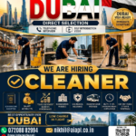 Urgent Requirement for Cleaner in Dubai | Direct Selection