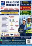 Aryaa International is hiring Trainee Engineers for long-term projects in Nigeria, Ethiopia, Zambia, Tanzania, Indonesia, and Jordan.