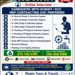 URGENTLY REQUIRED FOR POWER MEP COMPANY IN KUWAIT