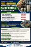 REQQUIRED FOR LEADING FOOD AND BEVERAGE COMPANY