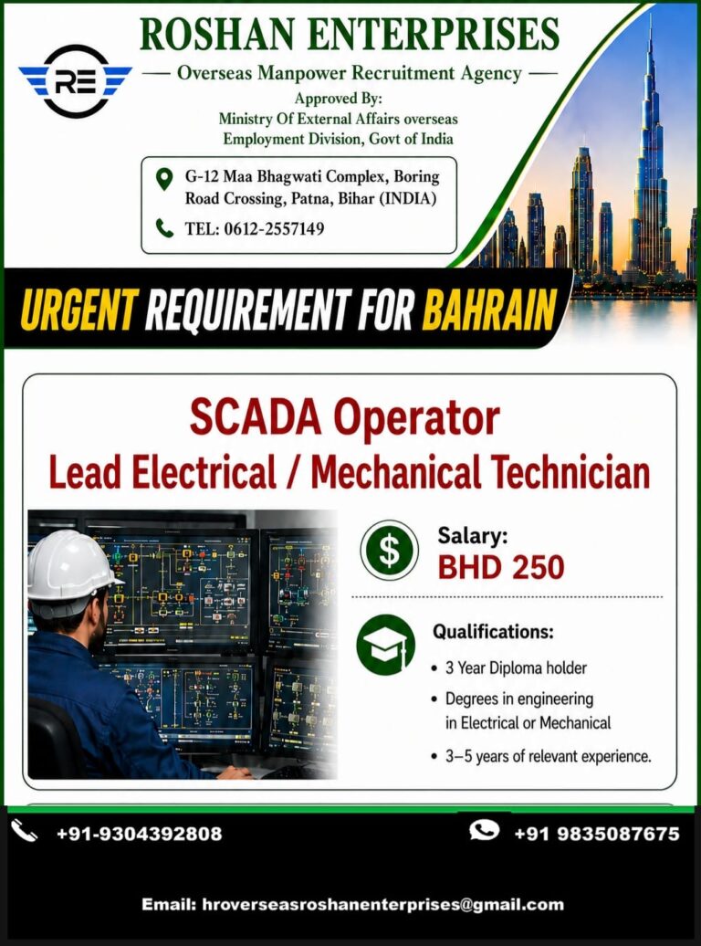 URGENT REQUIREMENT FOR BAHRAIN 2 URGENT REQUIREMENT FOR BAHRAIN