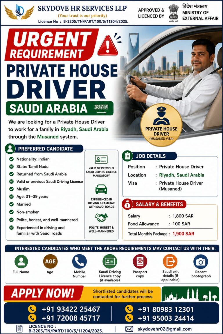 PRIVATE HOUSE DRIVER 8 PRIVATE HOUSE DRIVER