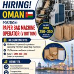 Paper Bag Machine Operator