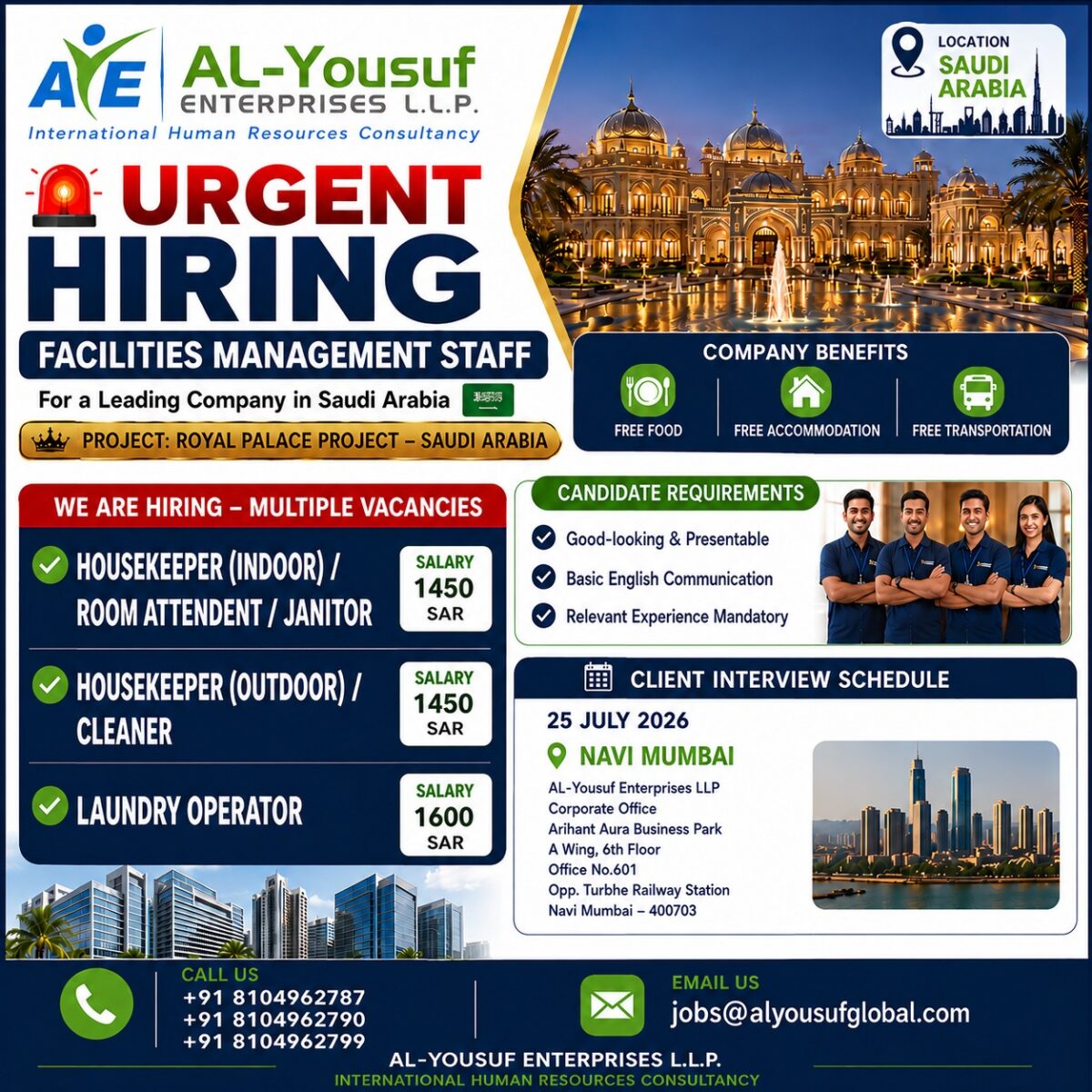 Bulk Requirement for Saudi Royal Palace