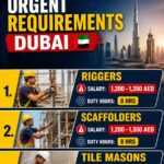 URGENT REQUIREMENT FOR DUBAI