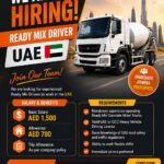 READY MIX DRIVER
