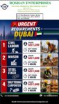 URGENT REQUIREMENT FOR DUBAI