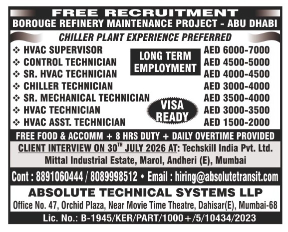 Free Recruitment