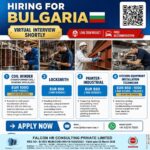 Bulgaria Job Vacancy – Virtual Interview at Falcon HR Consulting