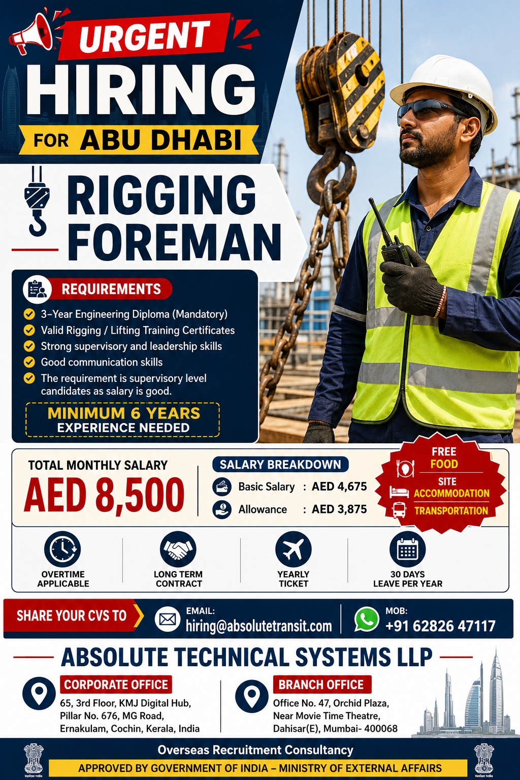 Rigging Foreman