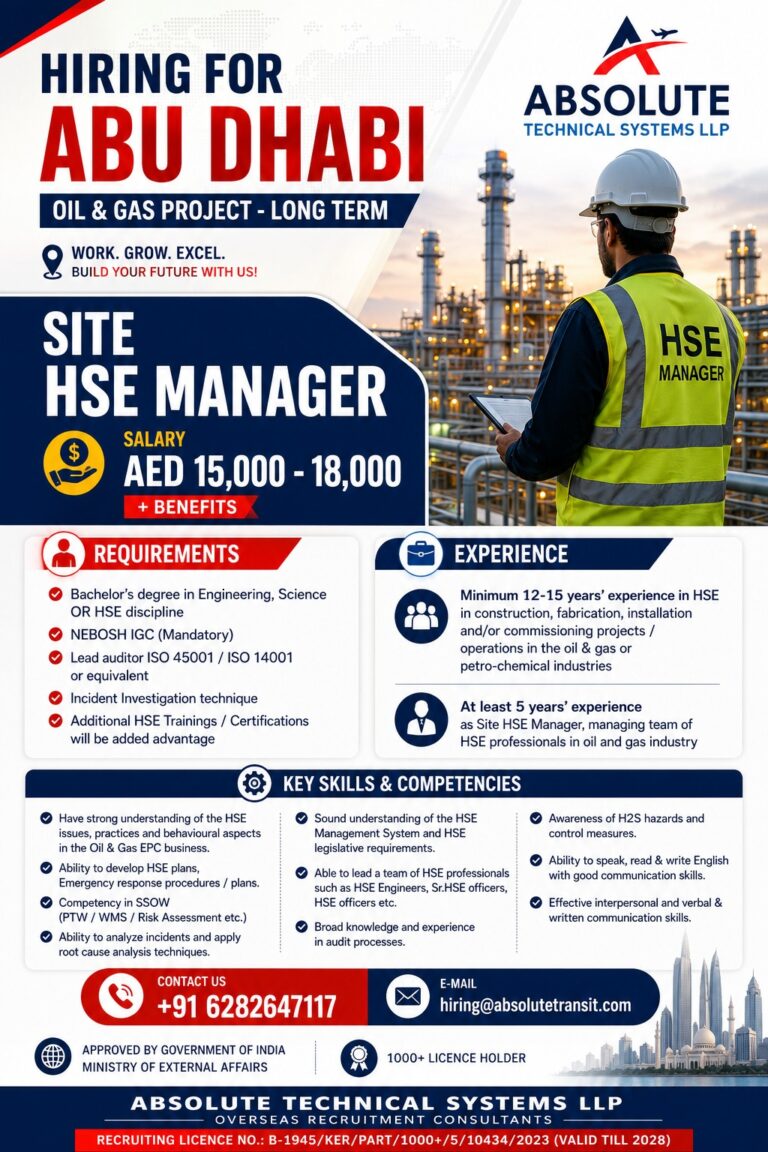 SITE HSE MANAGER