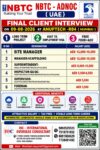 UAE Job Vacancy – Final Client Interview at NBTC ADNOC