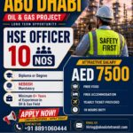 Abu Dhabi Job Vacancy – HSE Officer at Absolute Technical Systems