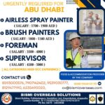 Abu Dhabi Job Vacancy – Urgent Hiring at Bismi Overseas Solutions